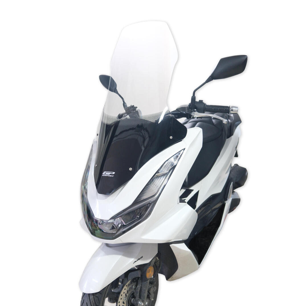 GP Kompozit Honda PCX 125 2021-2024 Uyumlu Ön Tur Camı Şeffaf - 5