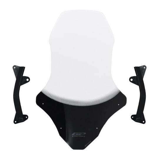 GP Kompozit Honda PCX 125 2021-2024 Uyumlu Ön Tur Camı Şeffaf - 6