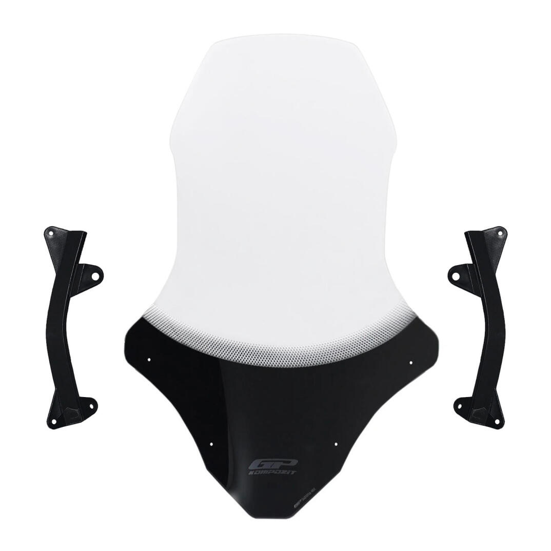 GP Kompozit Honda PCX 125 2021-2024 Uyumlu Ön Tur Camı Şeffaf - 6