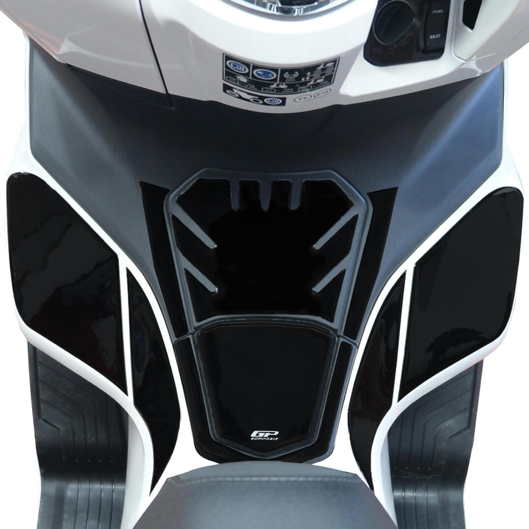 GP Kompozit Honda PCX 125 2021-2024 Uyumlu Tank Pad Siyah - 2