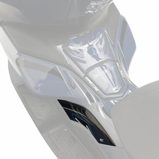 GP Kompozit Honda PCX 125 2021-2024 Uyumlu Yan Ayak Pad Mavi - 3