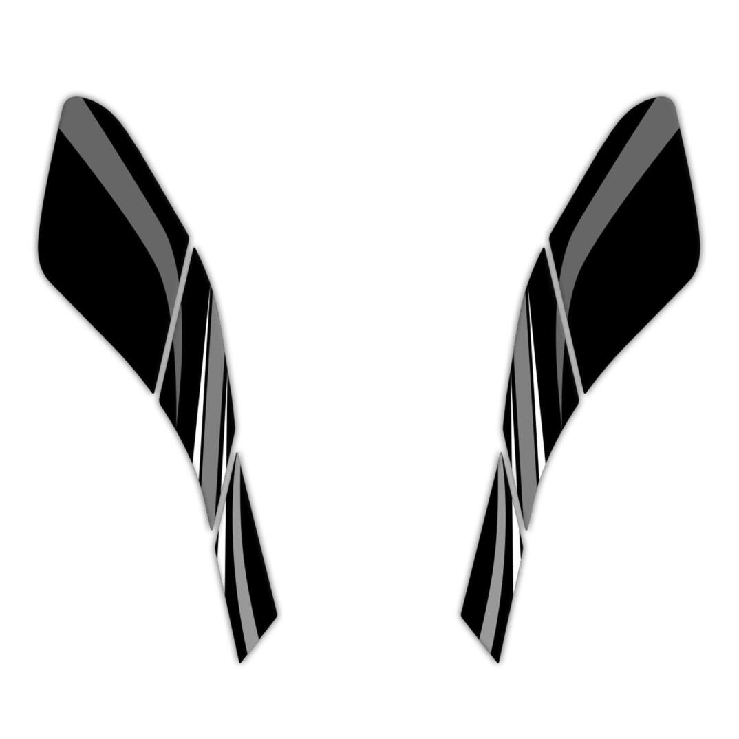 GP Kompozit Honda PCX 125 2021-2024 Uyumlu Yan Pad Gri - 1