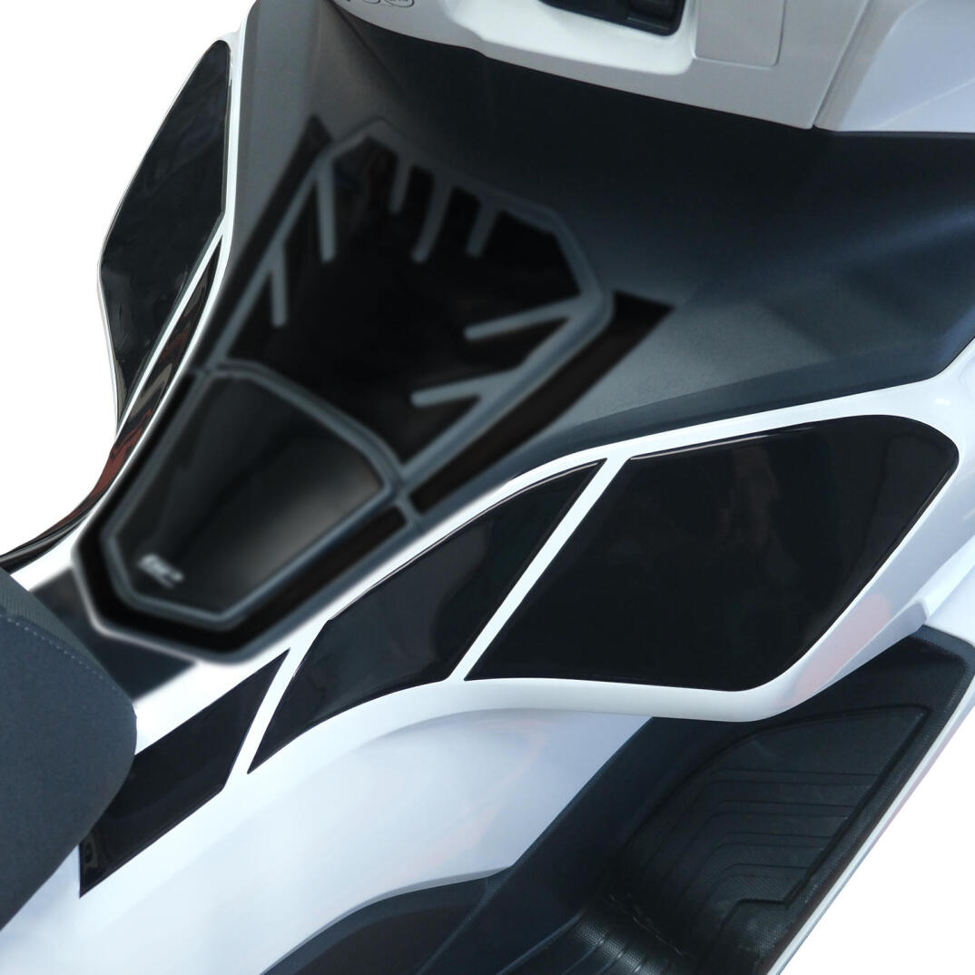 GP Kompozit Honda PCX 125 2021-2024 Uyumlu Yan Pad Siyah - 3