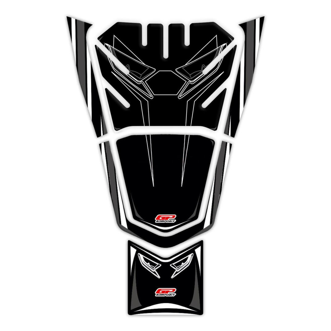 GP Kompozit Honda PCX 125 2021-2024 Uyumlu Yeni Seri Tank Pad Gri - 1