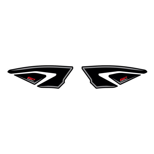 GP Kompozit Honda PCX 125 2025-2026 Uyumlu Artçı Ayak Pad Gri