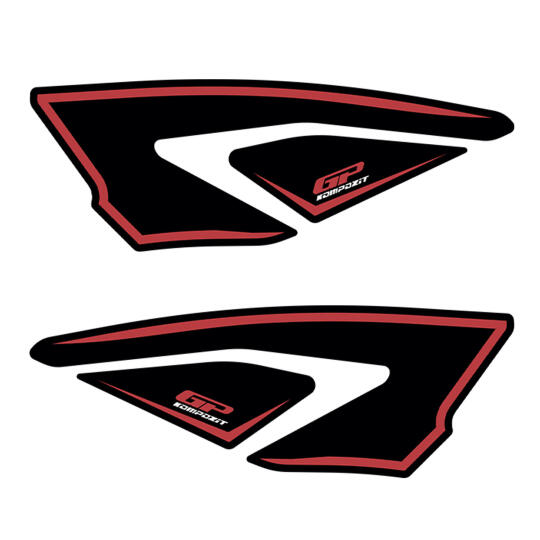 GP Kompozit Honda PCX 125 2025-2026 Uyumlu Artçı Ayak Pad Kırmızı - 5