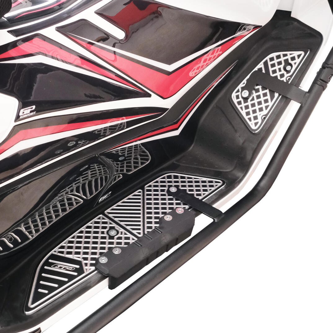 GP Kompozit Honda PCX 125 2025-2026 Uyumlu Basamak Alüminyum Siyah - 3