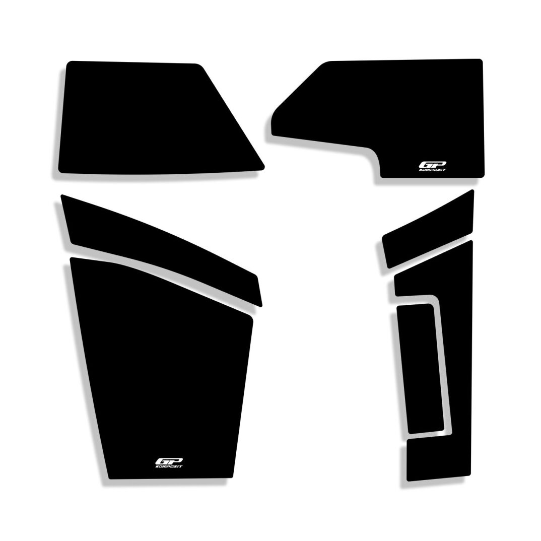 GP Kompozit Honda PCX 125 2025-2026 Uyumlu Full Cep Pad Siyah - 1