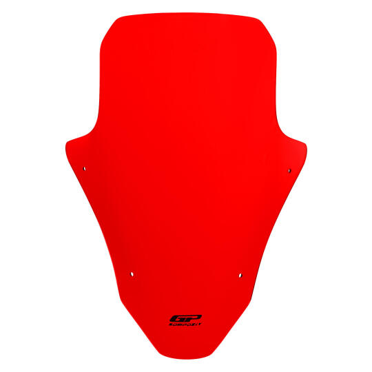 GP Kompozit Honda PCX 125 2025-2026 Uyumlu Ön Cam Kırmızı (1)