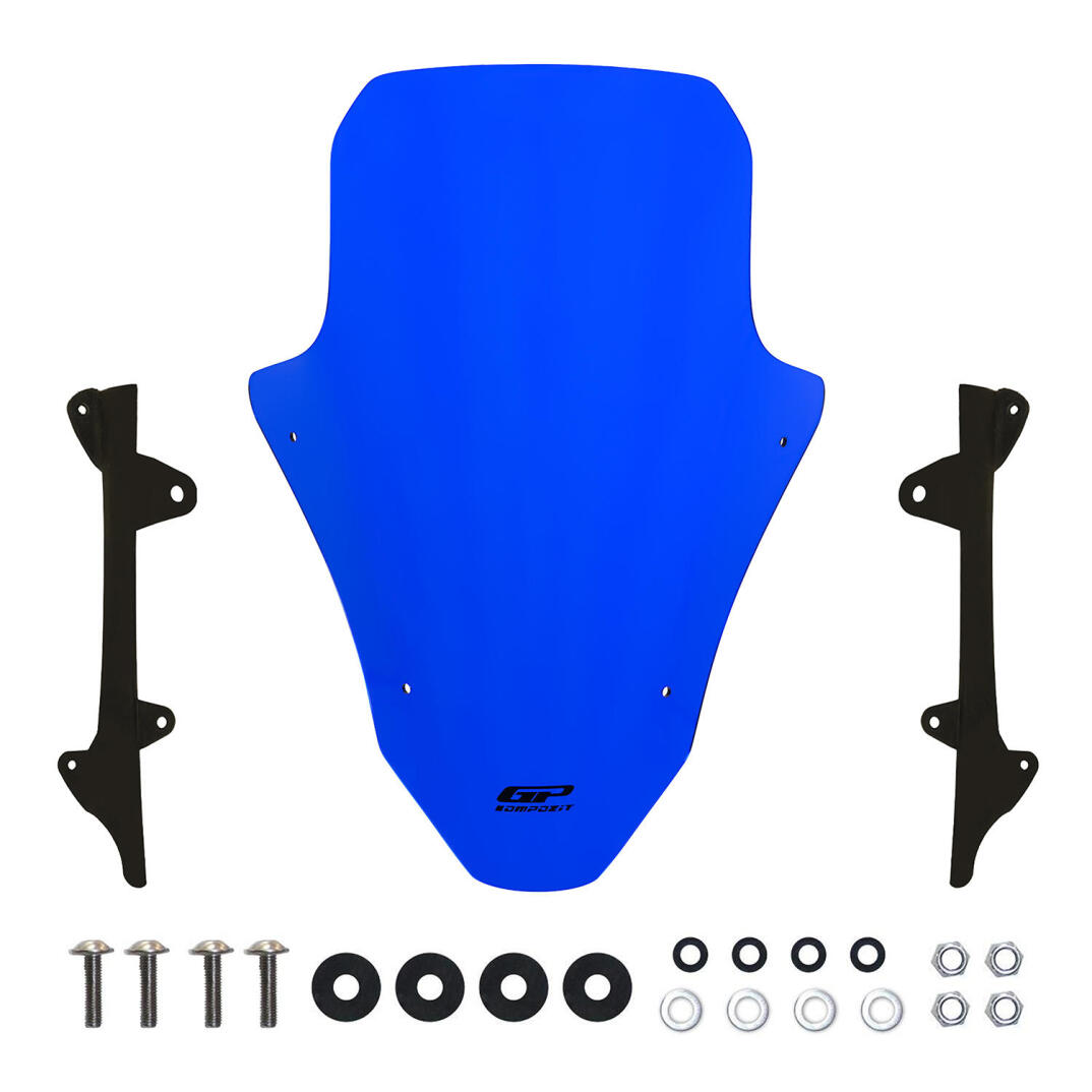 GP Kompozit Honda PCX 125 2025-2026 Uyumlu Ön Cam Mavi - 5