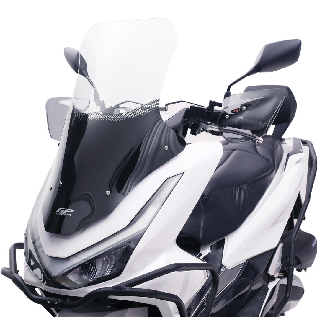GP Kompozit Honda PCX 125 2025-2026 Uyumlu Ön Cam Şeffaf - 3
