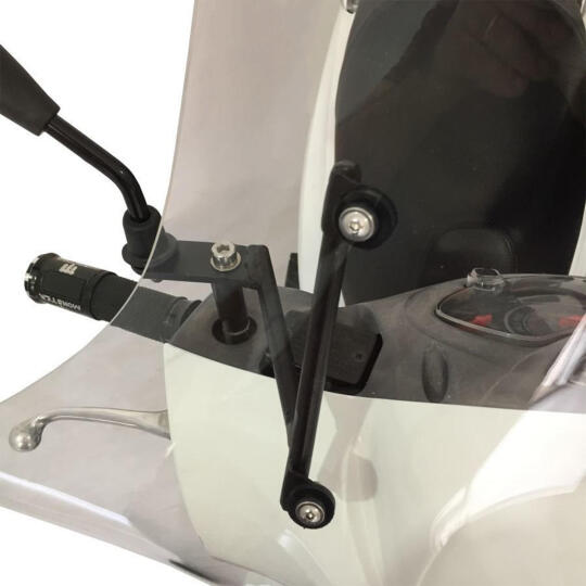 GP Kompozit Honda PS 150 2008-2014 Uyumlu Ön Cam Şeffaf - 3