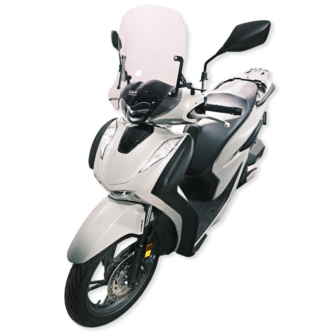 GP Kompozit Honda SH 125 2024-2025 Uyumlu Bacak Koruma Siyah - 4