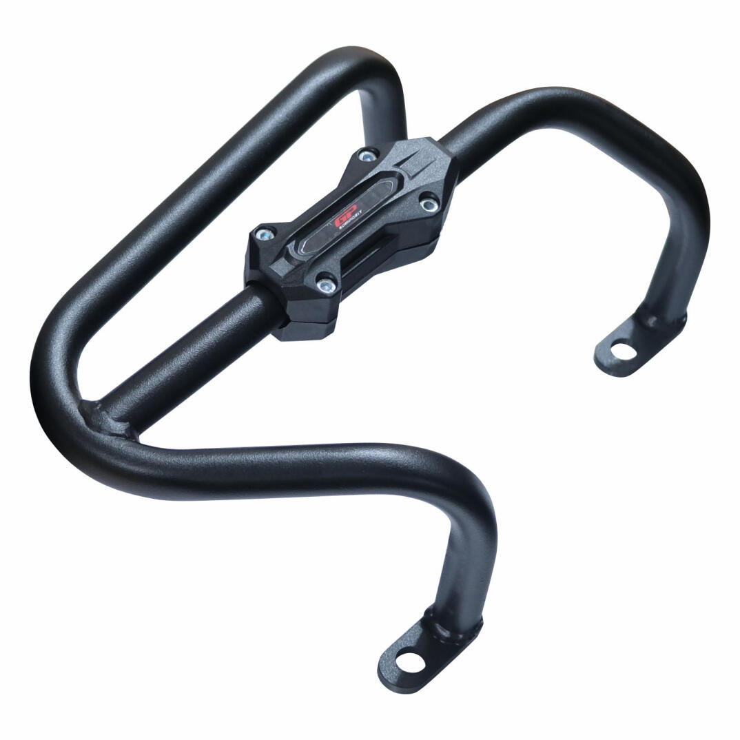 GP Kompozit Honda SH 125 2024-2025 Uyumlu Egzoz Koruma Demiri Siyah - 6