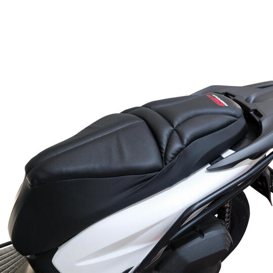 GP Kompozit Honda SH 125 2024-2026 Uyumlu Motosiklet Konfor Sele Kılıfı Siyah (1)