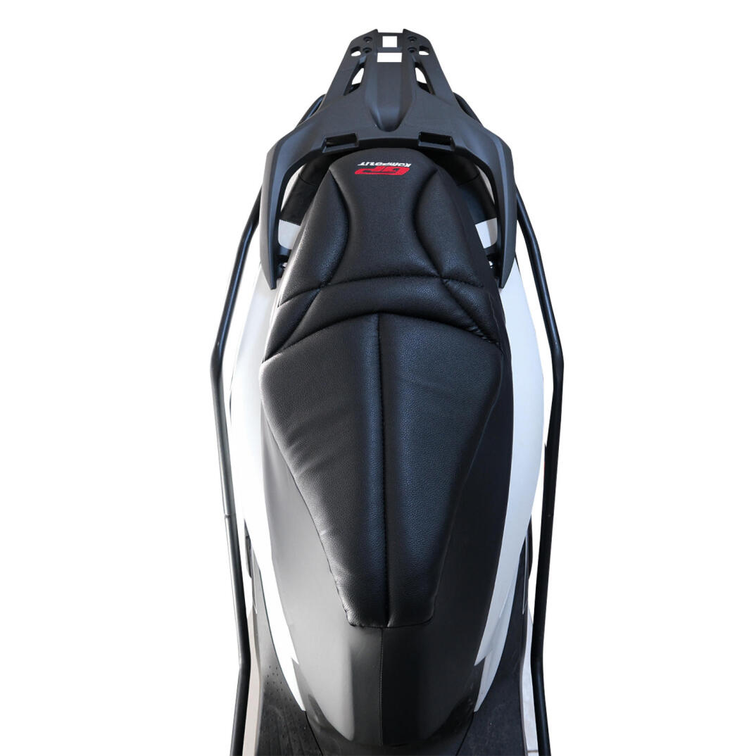 GP Kompozit Honda SH 125 2024-2026 Uyumlu Motosiklet Konfor Sele Kılıfı Siyah - 4