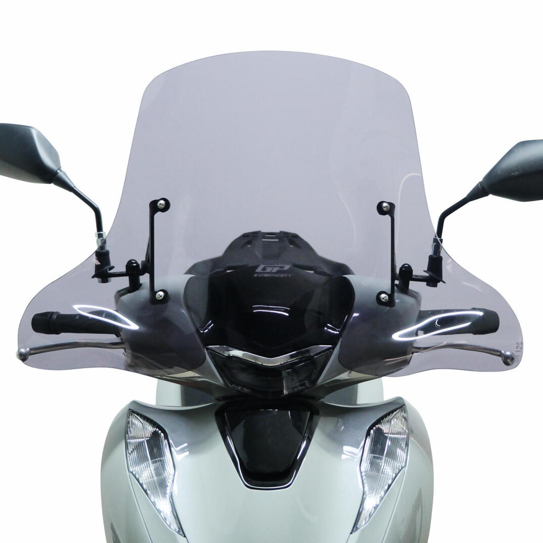 GP Kompozit Honda SH 125 2024-2026 Uyumlu Ön Cam Füme - 2
