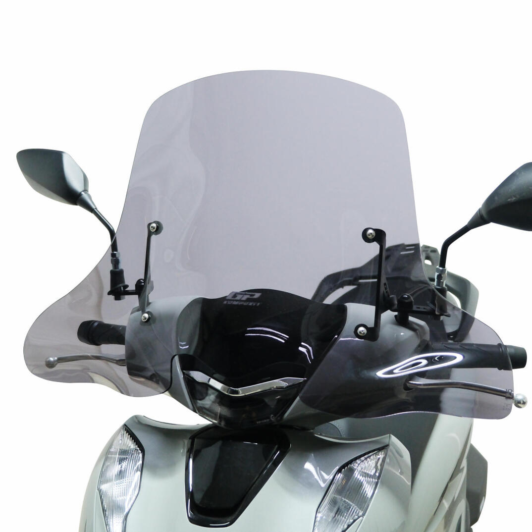 GP Kompozit Honda SH 125 2024-2026 Uyumlu Ön Cam Füme - 3