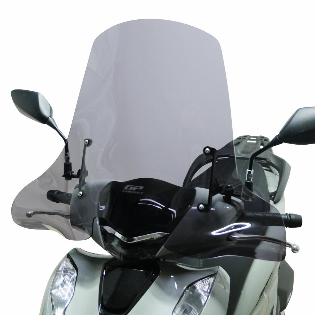 GP Kompozit Honda SH 125 2024-2026 Uyumlu Ön Cam Füme - 5