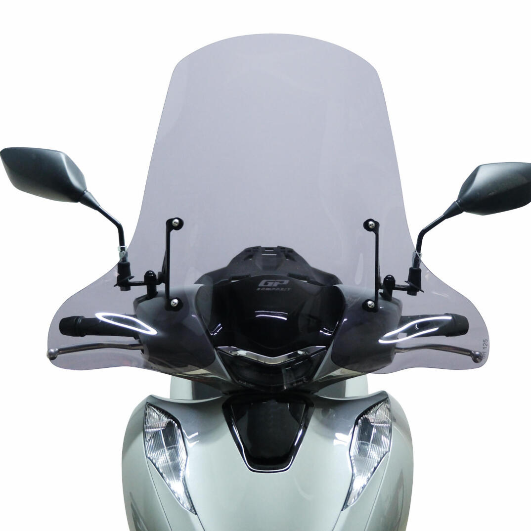 GP Kompozit Honda SH 125 2024-2026 Uyumlu Ön Cam Şeffaf - 4