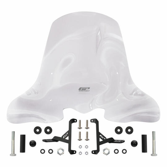 GP Kompozit Honda SH 125 2024-2026 Uyumlu Ön Cam Şeffaf - 6