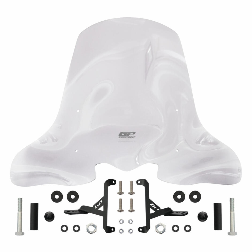 GP Kompozit Honda SH 125 2024-2026 Uyumlu Ön Cam Şeffaf - 6