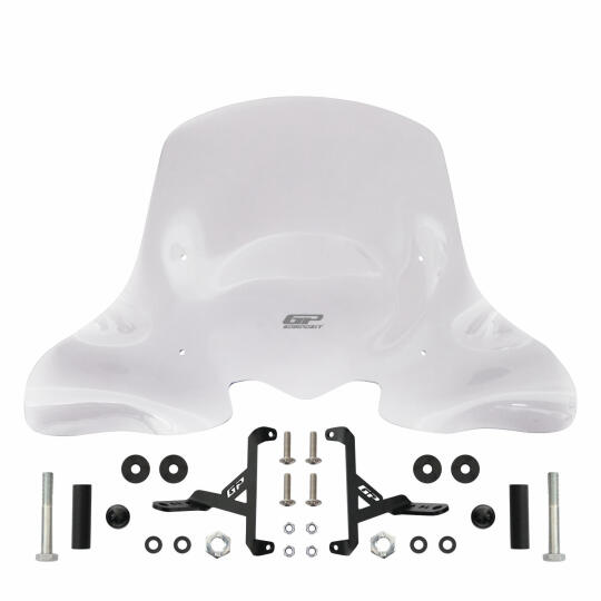 GP Kompozit Honda SH 125 2024-2026 Uyumlu Ön Cam Şeffaf - 7
