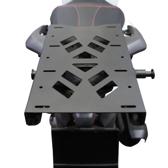 GP Kompozit Honda SH 125 2024-2026 Uyumlu Pratik Tak-Çıkar Kızaklı Arka Çanta Demiri Siyah - 5
