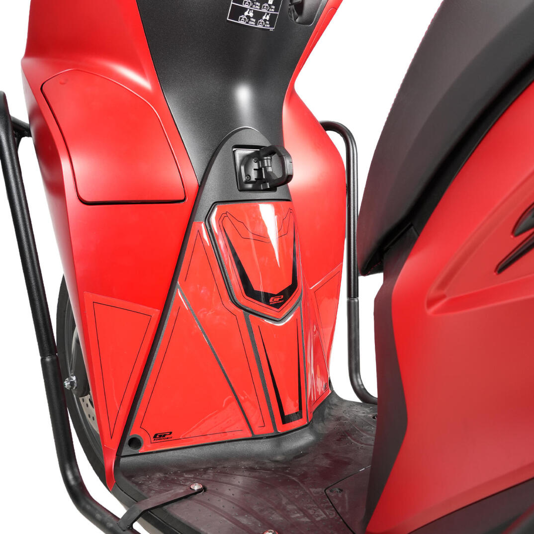 GP Kompozit Honda SH 125 2024-2026 Uyumlu Yeni Seri Tank Pad Kırmızı - 2
