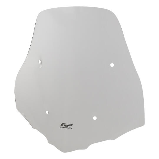 GP Kompozit Honda SH 125i 2020-2026 Uyumlu Elcikli Ön Cam Şeffaf (1)