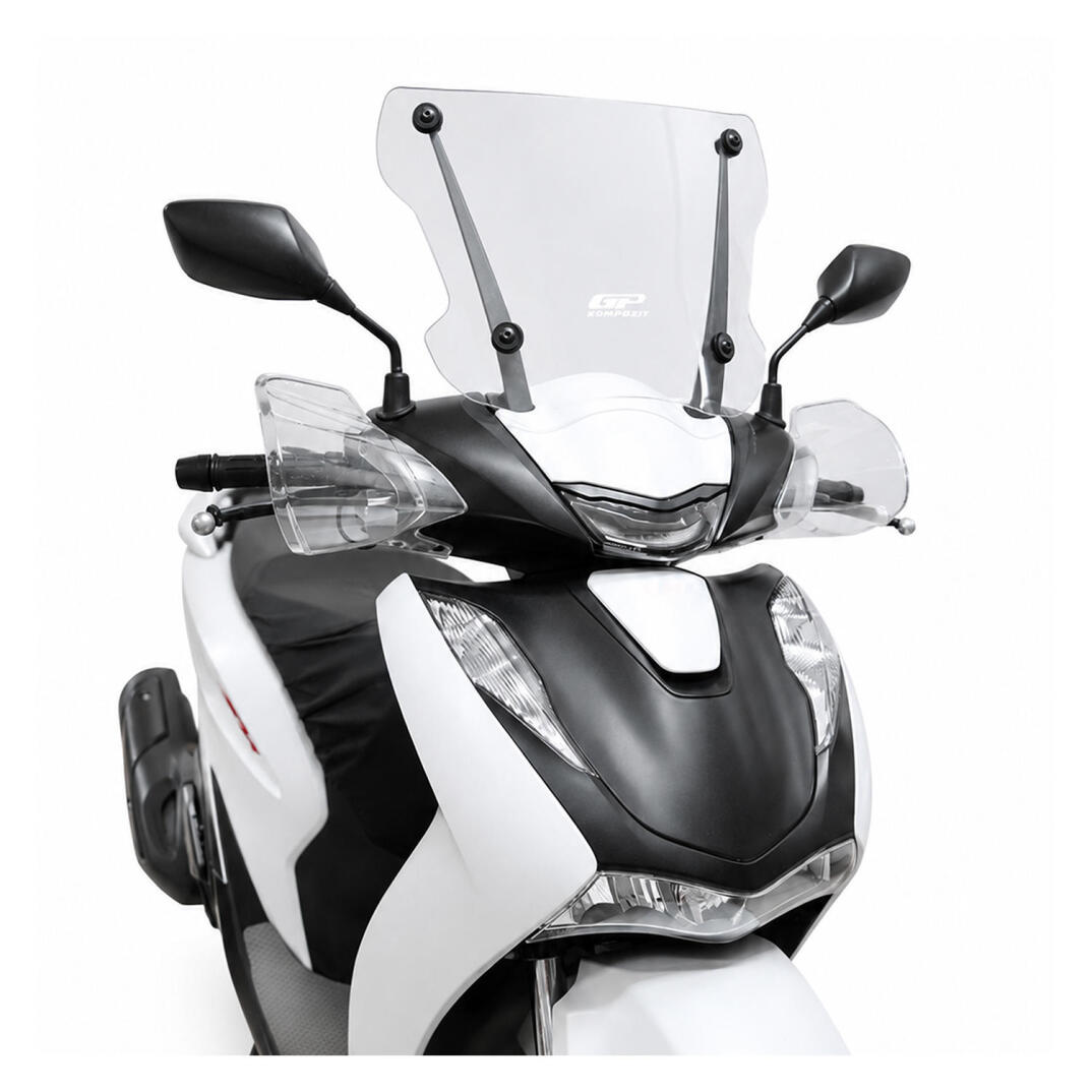 GP Kompozit Honda SH 125i 2020-2026 Uyumlu Ön Cam Şeffaf - 2