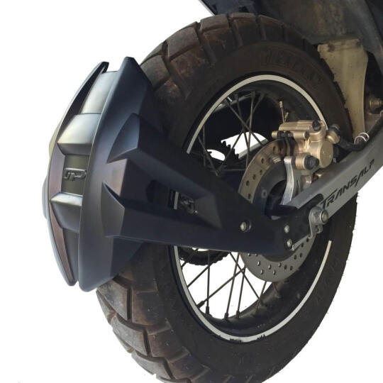 GP Kompozit Honda Transalp 650 2000-2007 Uyumlu Arka Çamur Sıyırıcı Siyah (1)
