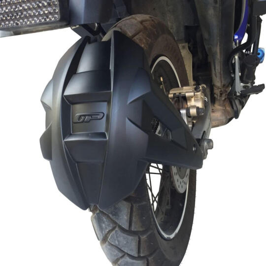 GP Kompozit Honda Transalp 650 2000-2007 Uyumlu Arka Çamur Sıyırıcı Siyah - 3