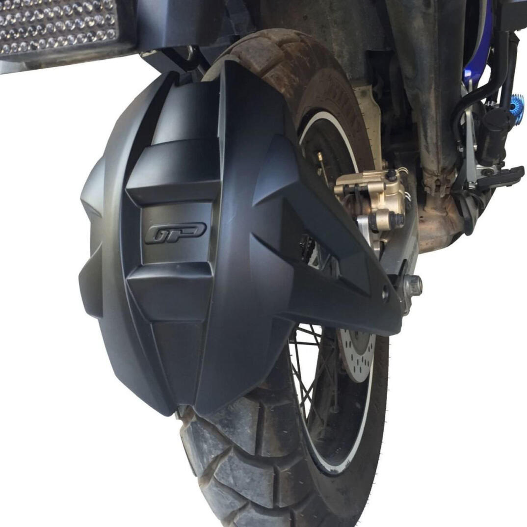 GP Kompozit Honda Transalp 650 2000-2007 Uyumlu Arka Çamur Sıyırıcı Siyah - 3