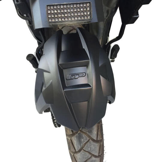 GP Kompozit Honda Transalp 650 2000-2007 Uyumlu Arka Çamur Sıyırıcı Siyah - 5