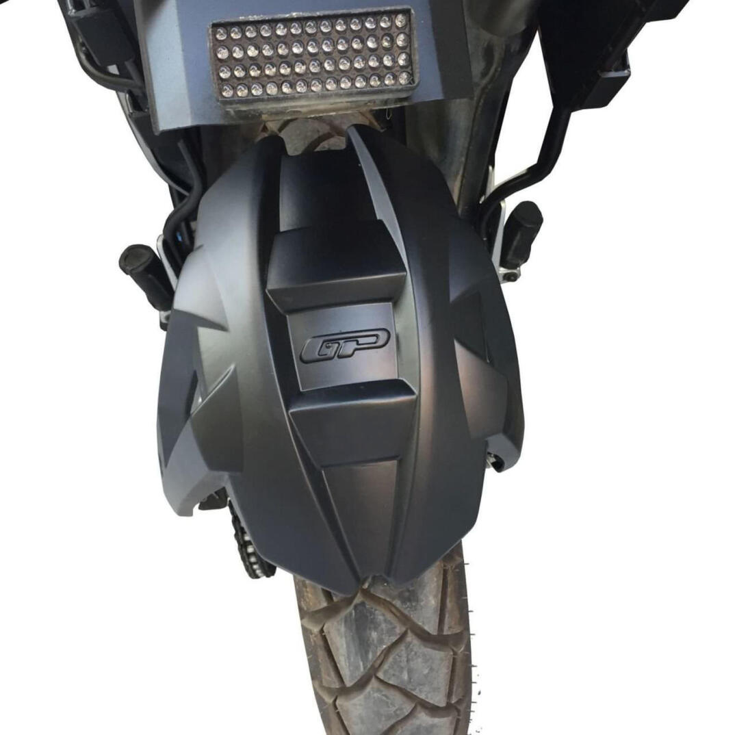GP Kompozit Honda Transalp 650 2000-2007 Uyumlu Arka Çamur Sıyırıcı Siyah - 5