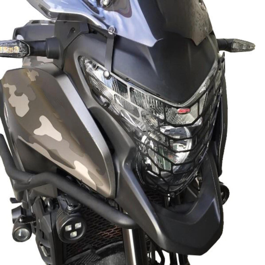 GP Kompozit Honda VFR1200 2012-2015 Uyumlu Far Koruma Siyah - 2