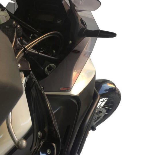 GP Kompozit Honda VFR1200 2012-2015 Uyumlu Sağ Sol Rüzgarlık Füme - 4