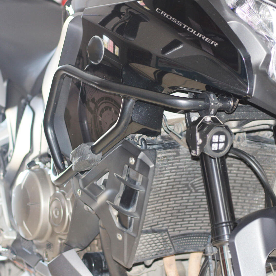 GP Kompozit Honda VFR1200 2012-2018 Uyumlu Motor Koruma Demiri Siyah - 5