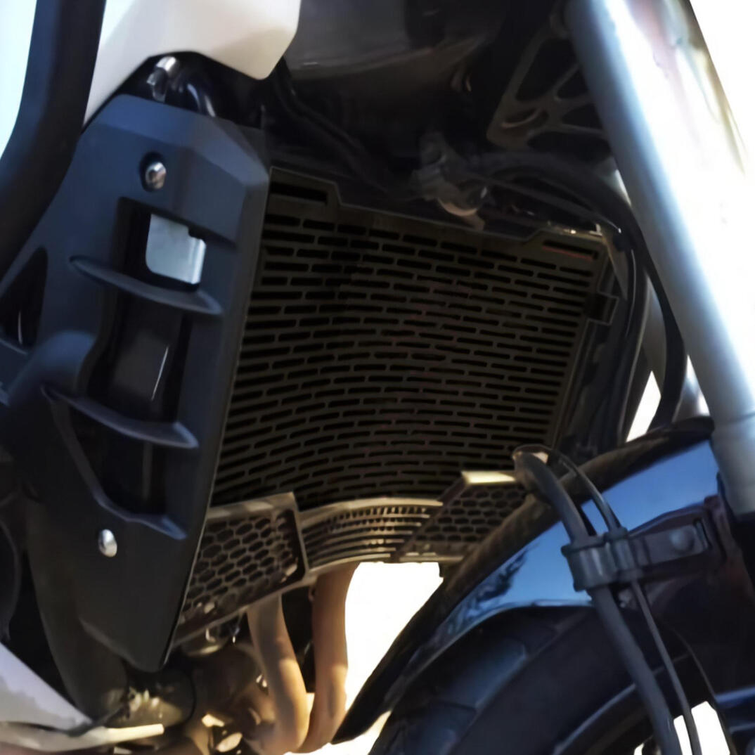 GP Kompozit Honda VFR1200 2012-2018 Uyumlu Radyatör Koruma Siyah - 2