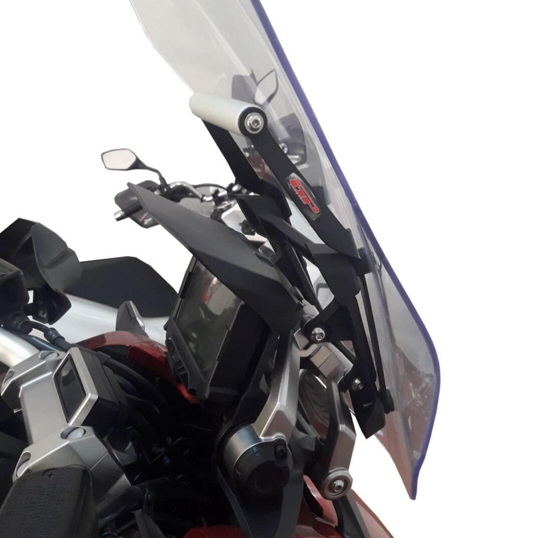 GP Kompozit Honda X-ADV 2017-2020 Uyumlu Telefon / Navigasyon Tutucu Gri - 4