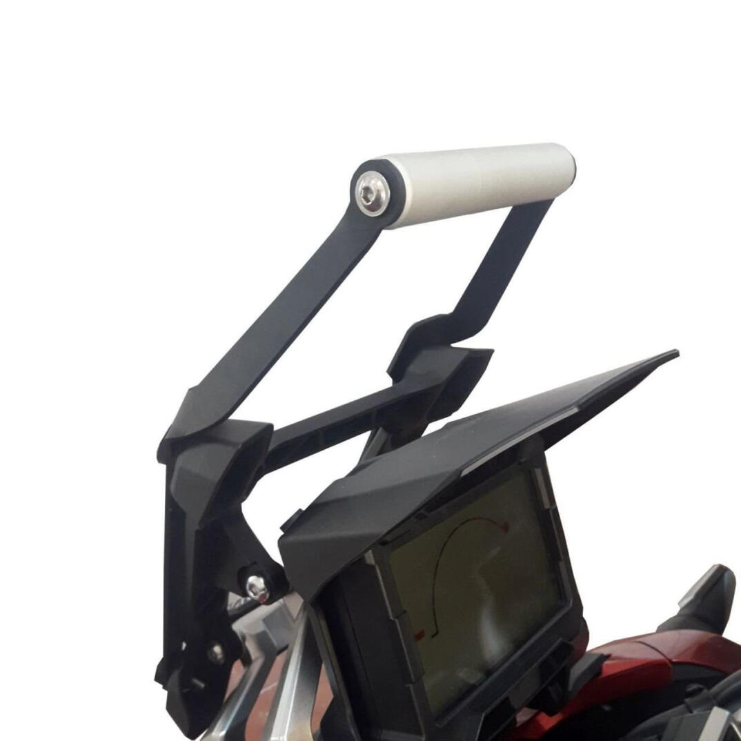 GP Kompozit Honda X-ADV 2017-2020 Uyumlu Telefon / Navigasyon Tutucu Gri - 6