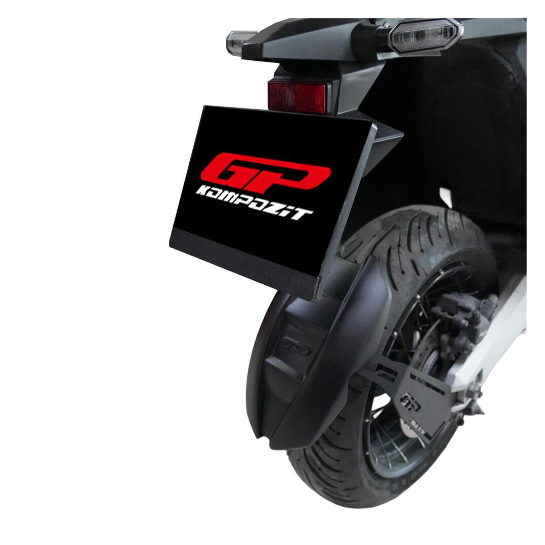 GP Kompozit Honda X-ADV 2017-2026 Uyumlu Arka Çamur Sıyırıcı Siyah - 3