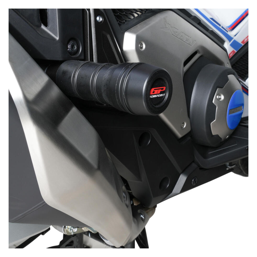 GP Kompozit Honda X-ADV 2017-2026 Uyumlu Egzoz Koruma Takozu Siyah - 3