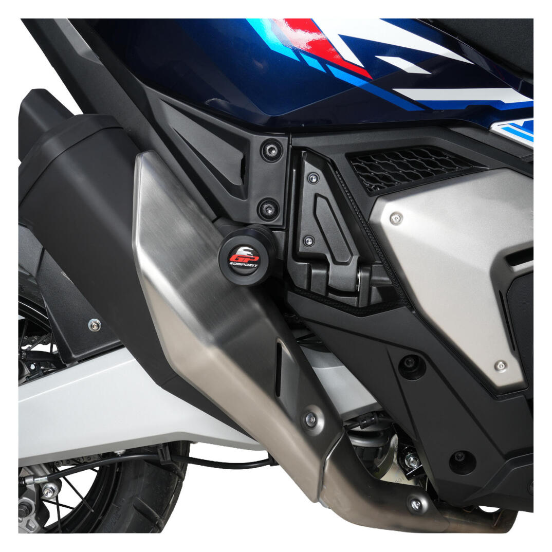 GP Kompozit Honda X-ADV 2017-2026 Uyumlu Egzoz Koruma Takozu Siyah - 4