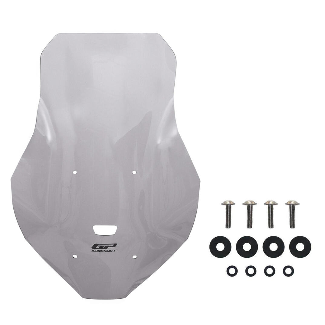 GP Kompozit Honda X-ADV 2021-2026 Uyumlu Ön Tur Camı Füme - 5