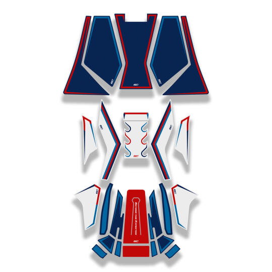 GP Kompozit Honda X-ADV 2021-2026 Uyumlu Tank Pad Seti Tricolor