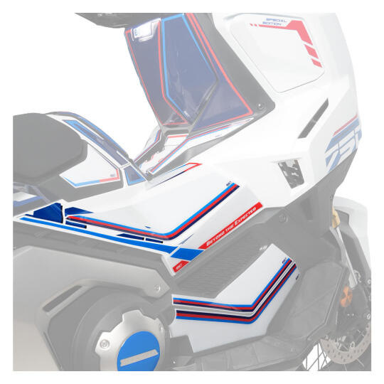GP Kompozit Honda X-ADV 2021-2026 Uyumlu Yan Pad Tricolor - 3