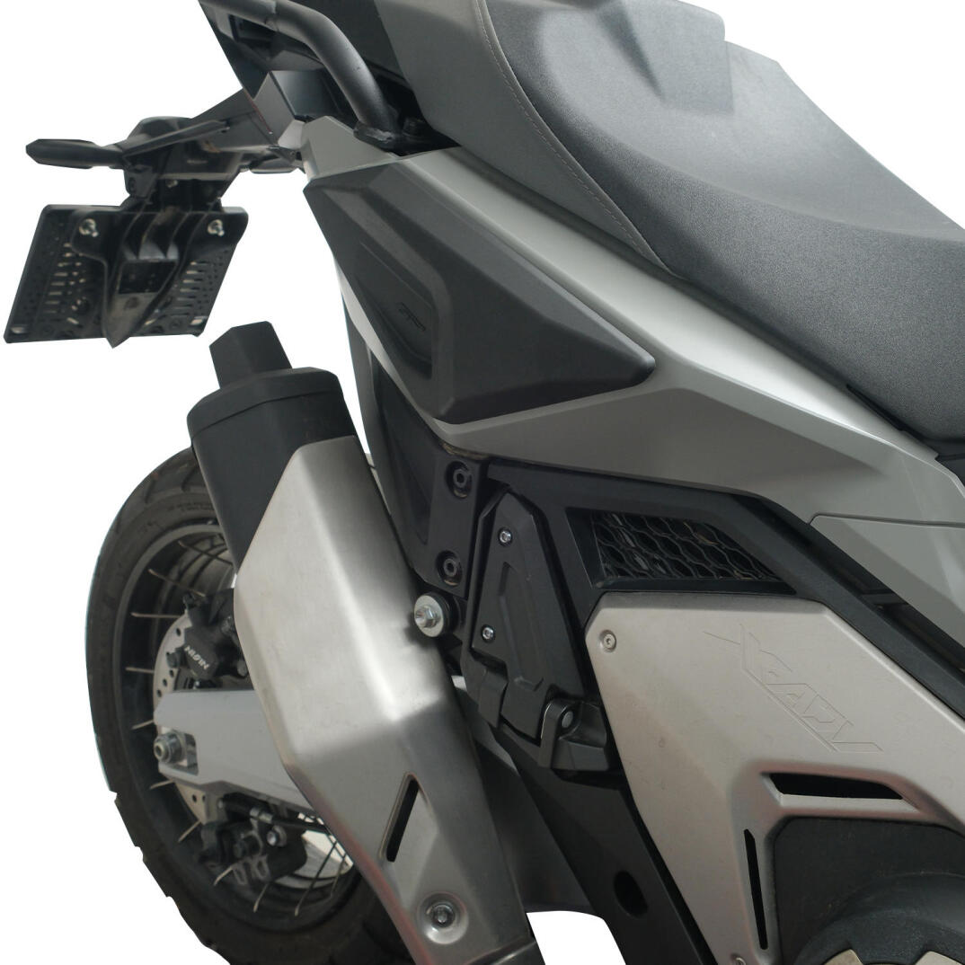 GP Kompozit Honda X-ADV 2025-2026 Uyumlu Üst/Alt Bacak ve Grenaj Koruma Seti Siyah - 3