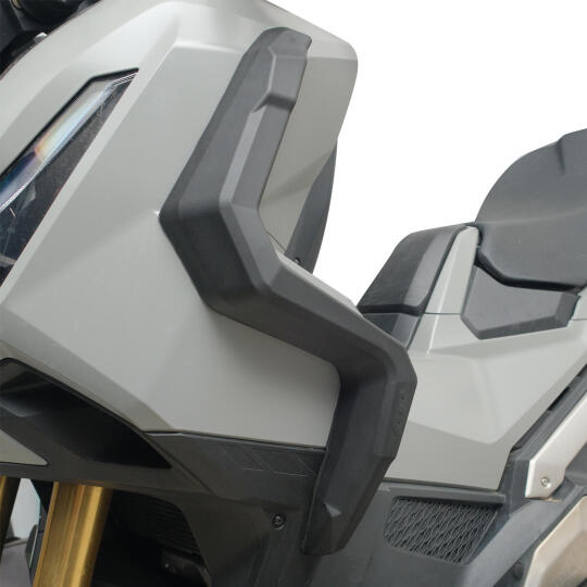 GP Kompozit Honda X-ADV 2025-2026 Uyumlu Üst/Alt Bacak ve Grenaj Koruma Seti Siyah - 4
